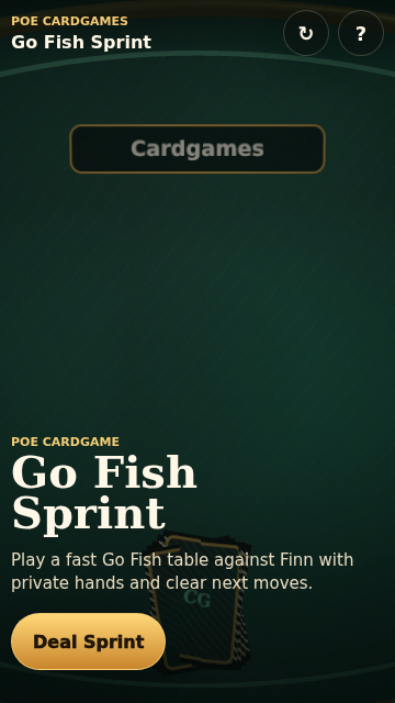 go-fish-sprint