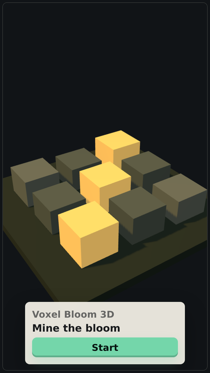 voxel-bloom-3d