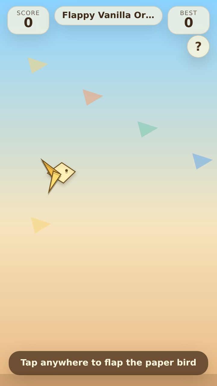 flappy-vanilla-origami