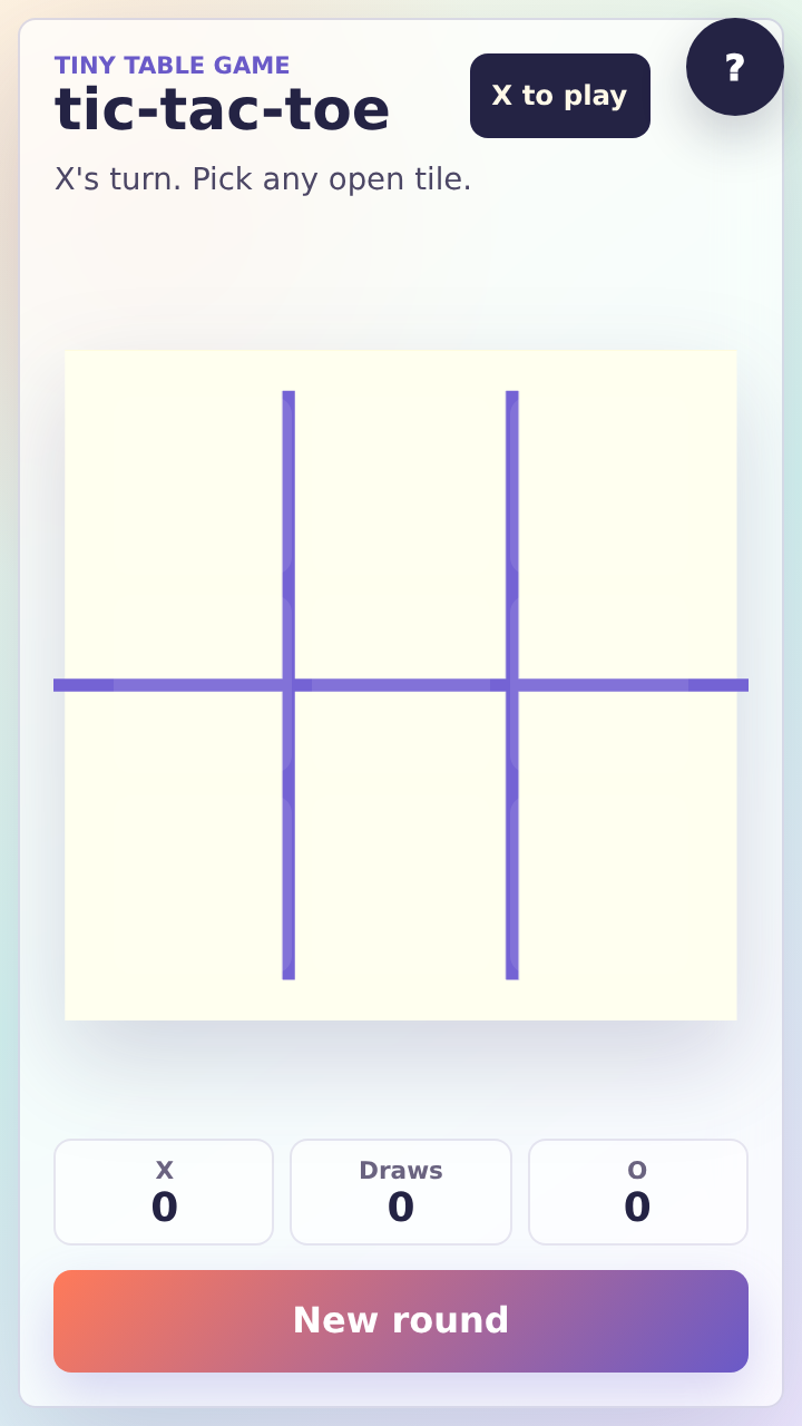 tic-tac-toe